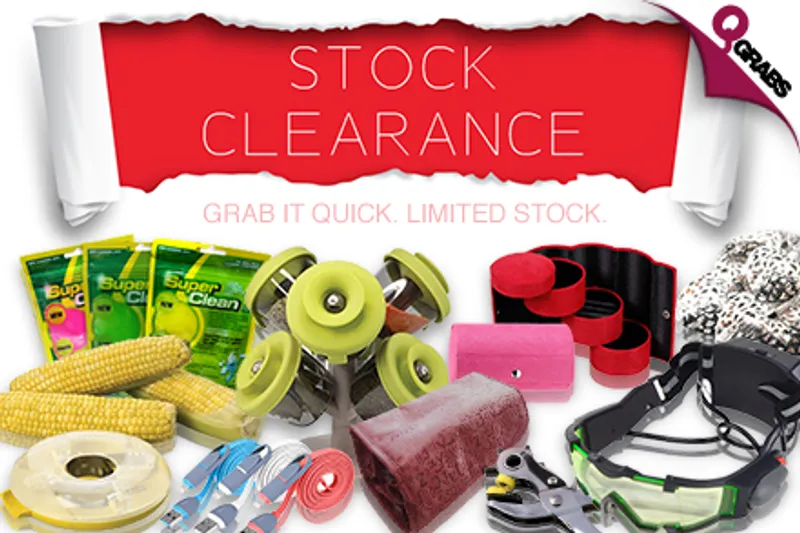 From QR10, Hurry & Grab Some of Our June Clearance Sale - Wide Selection of Popular Items! (Up to QR99 Value)